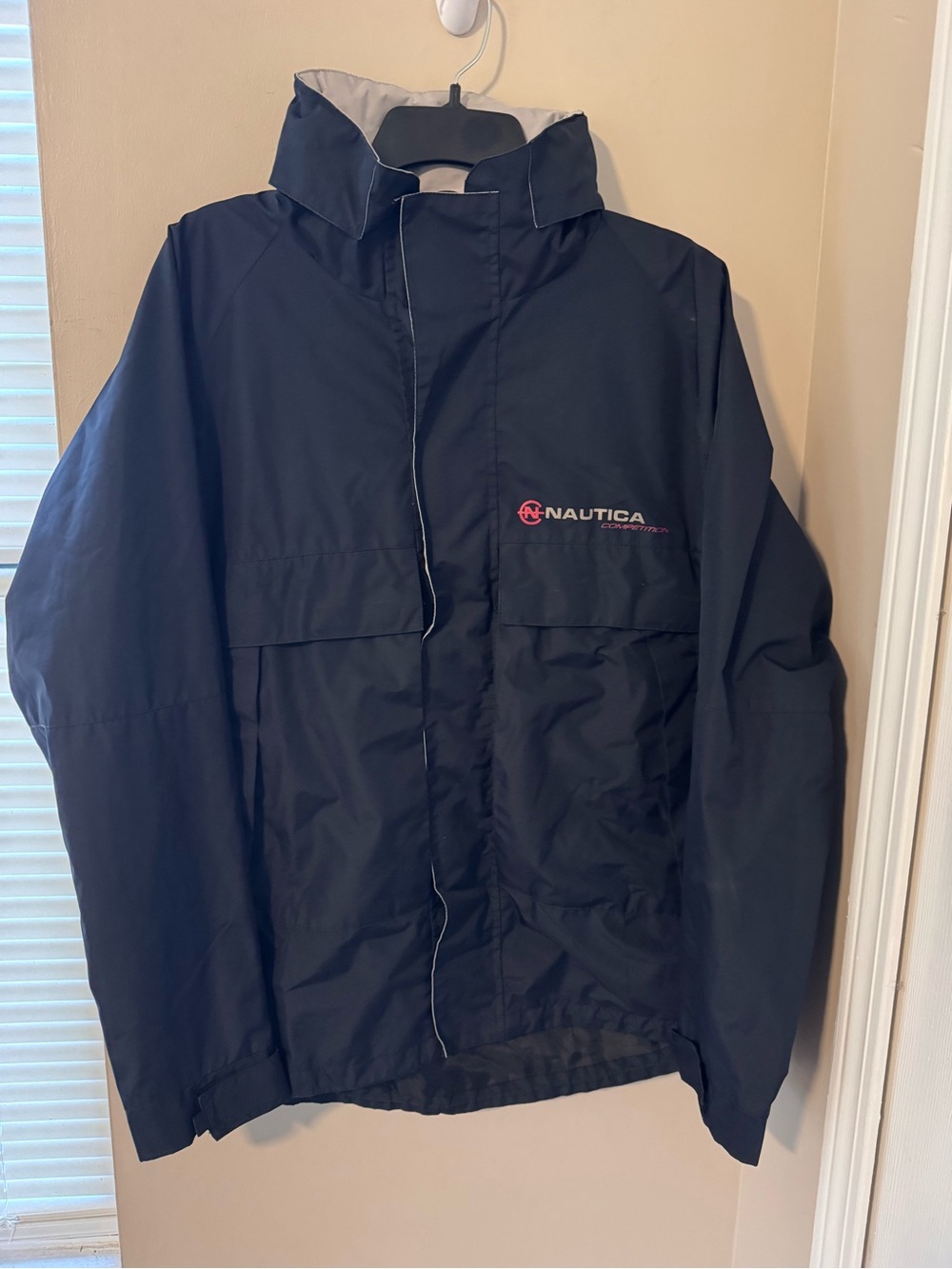 Nautica Competition Heavy Jacket Size L Vintage Y2K Thick Winter Sailing Coat